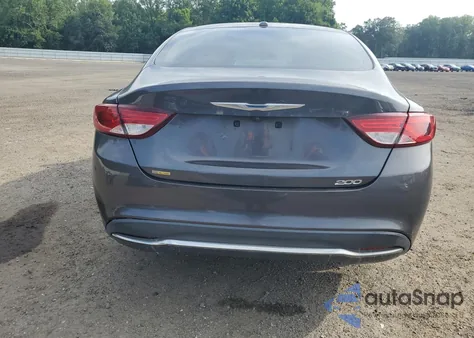 2015 Chrysler 200 Limited z USA, uszkodzony, nr VIN 1C3CCCAB2FN658084